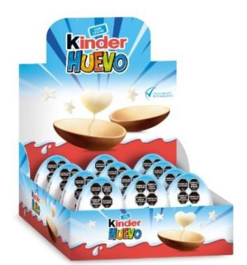 KINDER HUEVO SORPRESA NENE X 12 UNI